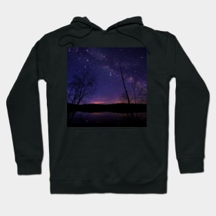 Galaxy Reflection Silhouette Hoodie